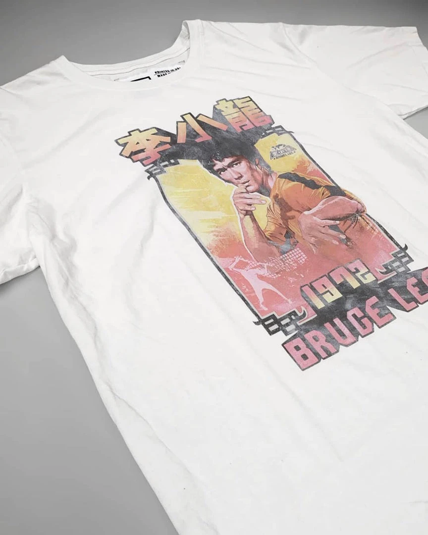 Bruce Lee 1972 Vintage White Tee 7 Bruce Lee 1972 Vintage White Tee