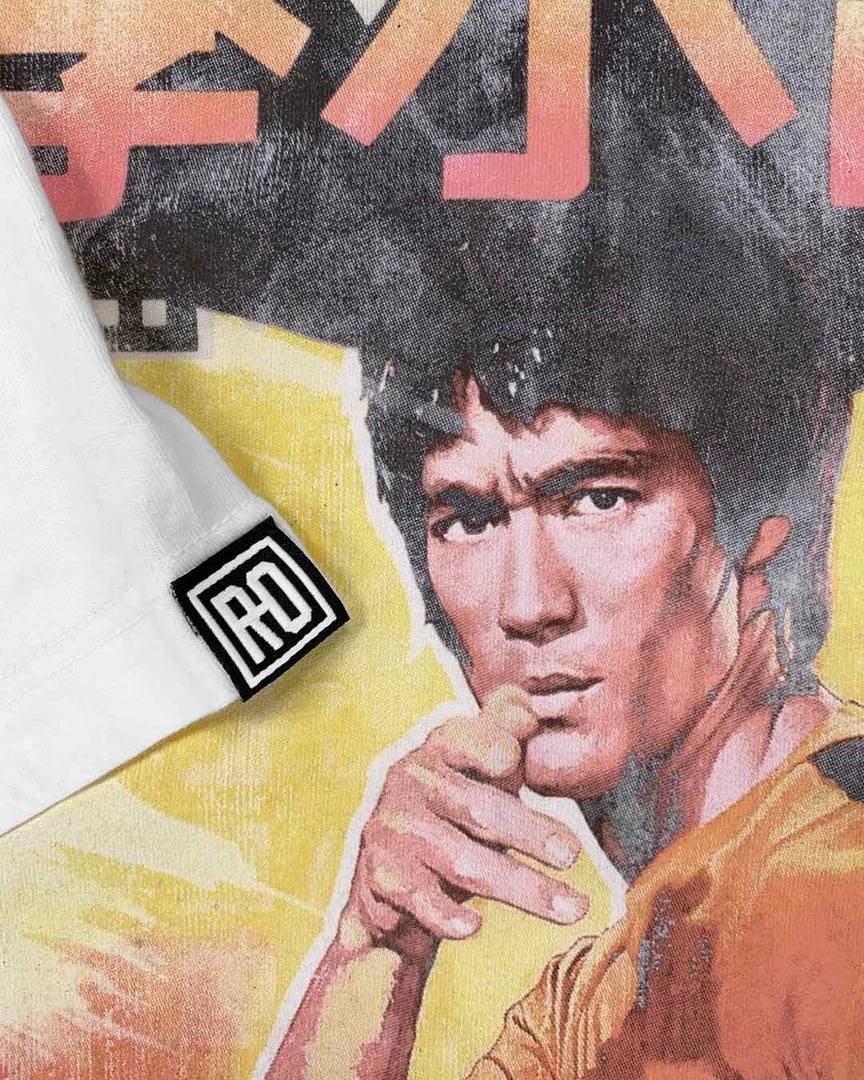 Bruce Lee 1972 Vintage White Tee 4 Bruce Lee 1972 Vintage White Tee
