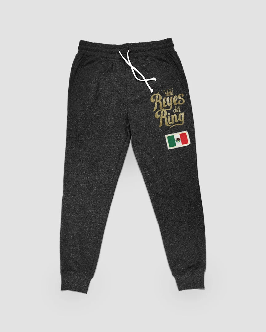 Julio Cesar Chavez / Rey Mysterio Reyes Del Ring Black Sweatpants SPORT AND ICON 12 Julio Cesar Chavez / Rey Mysterio Reyes Del Ring Black Sweatpants SPORT AND ICON