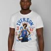 Allen Iverson SPORT AND ICON Iverson Philly Photo White Tee 1 Allen Iverson SPORT AND ICON Iverson Philly Photo White Tee