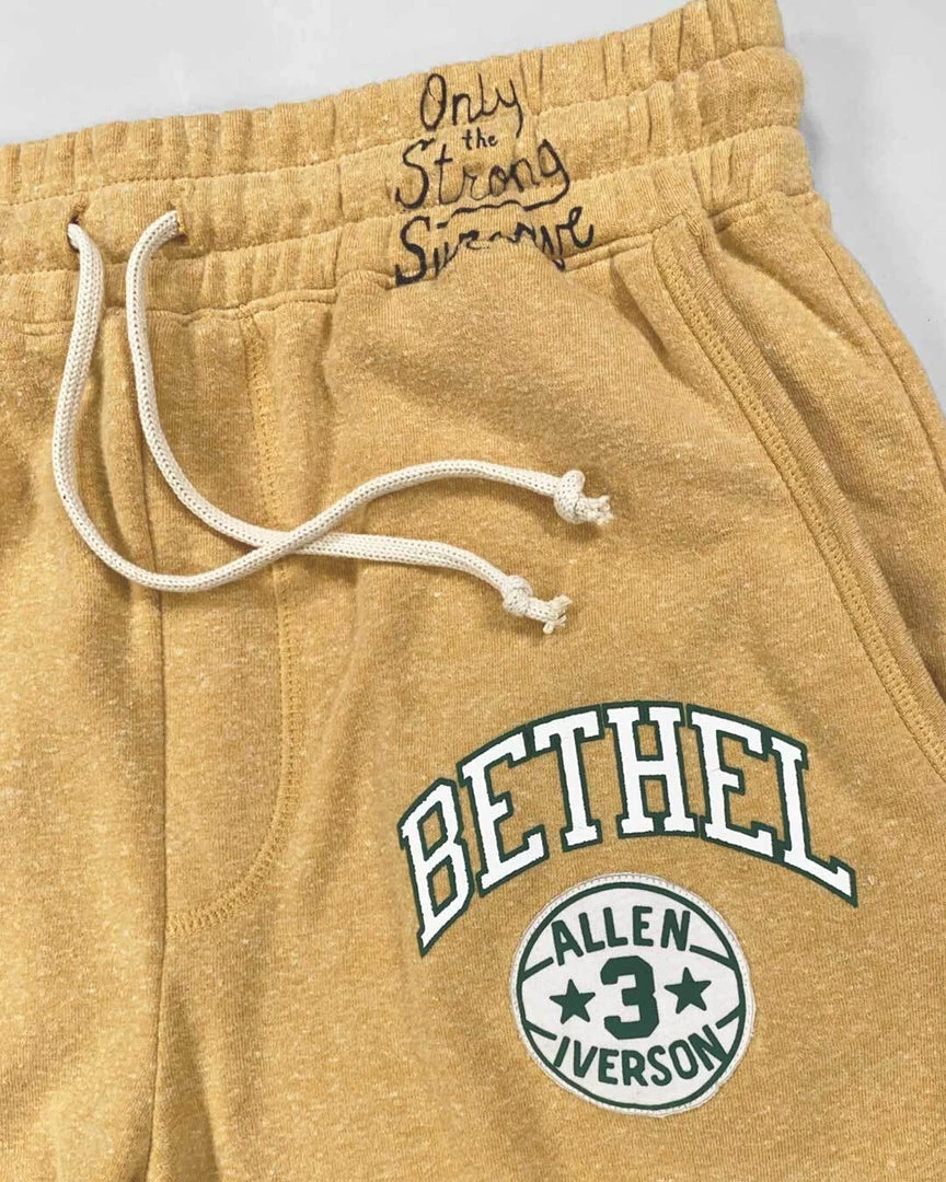 Allen Iverson AI Bubba Chuck Gold Sweatpants SPORT AND ICON 9 Allen Iverson AI Bubba Chuck Gold Sweatpants SPORT AND ICON