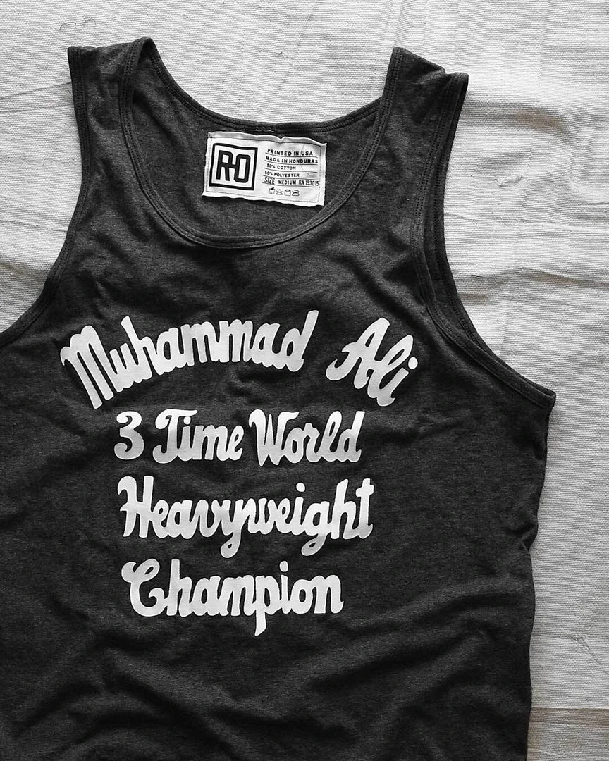 Muhammad Ali Ali 3 Time Champ Black Tank 5 Muhammad Ali Ali 3 Time Champ Black Tank