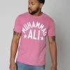 Muhammad Ali SPORT AND ICON Ali Classic Pink Tee 2 Muhammad Ali SPORT AND ICON Ali Classic Pink Tee