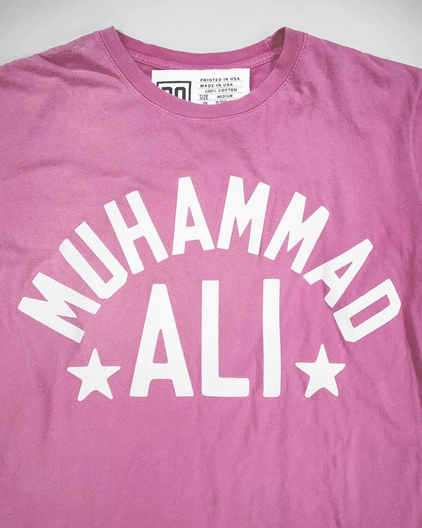 Muhammad Ali SPORT AND ICON Ali Classic Pink Tee 8 Muhammad Ali SPORT AND ICON Ali Classic Pink Tee