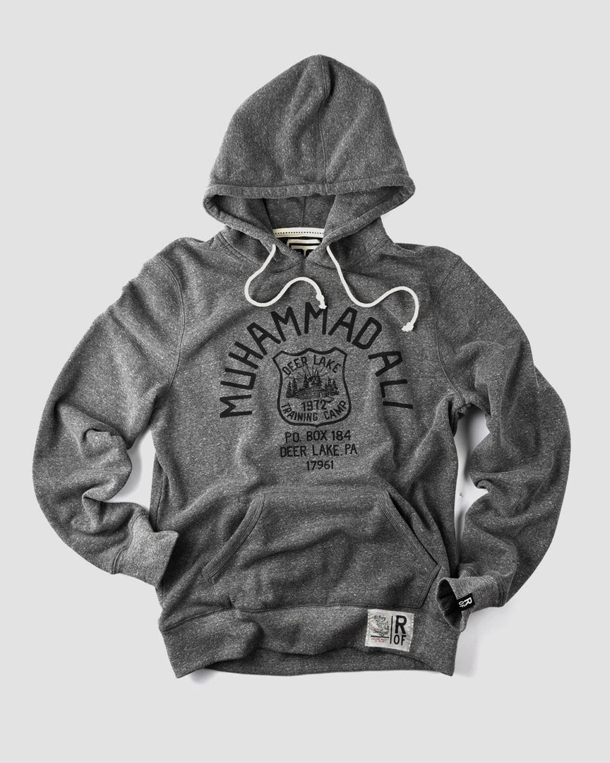 Muhammad Ali Ali Deer Lake Training Camp Grey PO Hoody 7 Muhammad Ali Ali Deer Lake Training Camp Grey PO Hoody