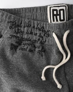 Muhammad Ali SPORT AND ICON Ali Deer Lake Training Camp Grey Sweatpants 13 Muhammad Ali SPORT AND ICON Ali Deer Lake Training Camp Grey Sweatpants