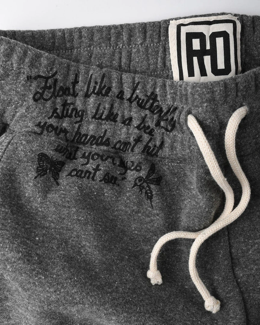 Muhammad Ali SPORT AND ICON Ali Deer Lake Training Camp Grey Sweatpants 7 Muhammad Ali SPORT AND ICON Ali Deer Lake Training Camp Grey Sweatpants