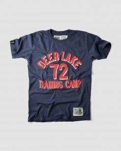 Muhammad Ali Ali Deer Lake Training Camp Navy Tee SPORT AND ICON 12 Muhammad Ali Ali Deer Lake Training Camp Navy Tee SPORT AND ICON