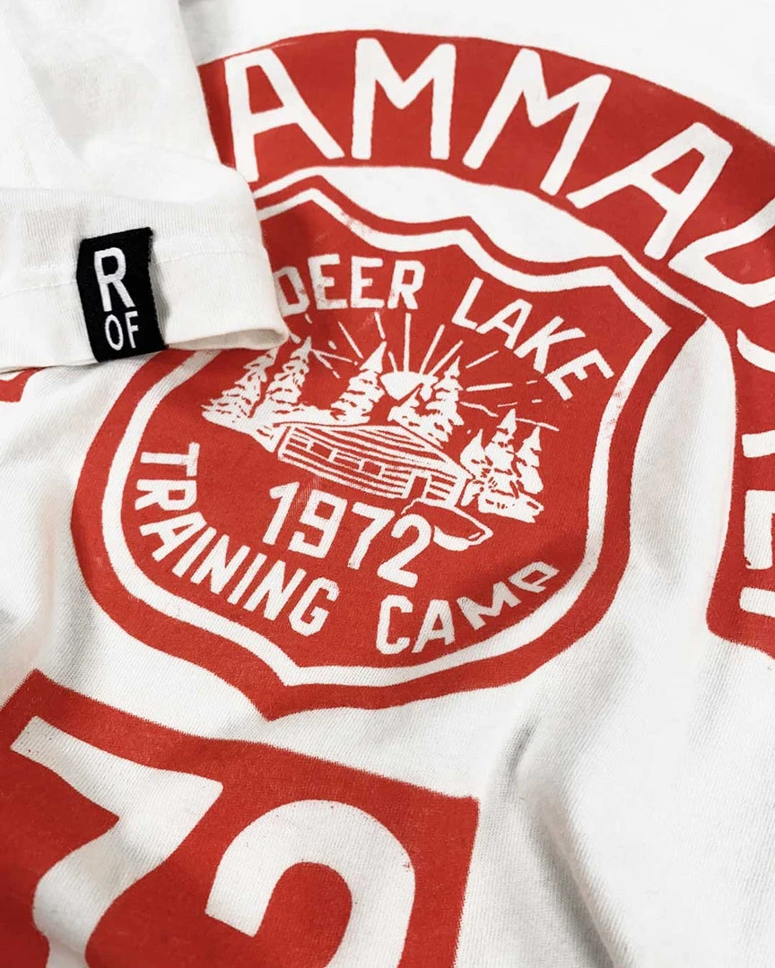 Muhammad Ali Ali Deer Lake Training Camp White Tee SPORT AND ICON 5 Muhammad Ali Ali Deer Lake Training Camp White Tee SPORT AND ICON