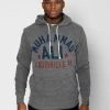 Muhammad Ali Ali Float Quote Grey Pullover Hoody 2 Muhammad Ali Ali Float Quote Grey Pullover Hoody