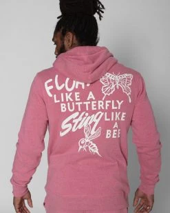Muhammad Ali Ali Float Quote Pullover Hoody SPORT AND ICON 21 Muhammad Ali Ali Float Quote Pullover Hoody SPORT AND ICON