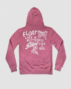 Muhammad Ali Ali Float Quote Pullover Hoody SPORT AND ICON 32 Muhammad Ali Ali Float Quote Pullover Hoody SPORT AND ICON