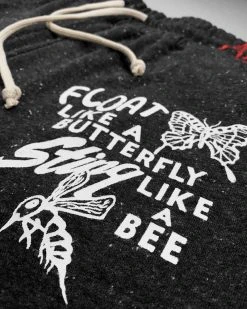 Muhammad Ali Ali Float Quote Sweatpants SPORT AND ICON 20 Muhammad Ali Ali Float Quote Sweatpants SPORT AND ICON