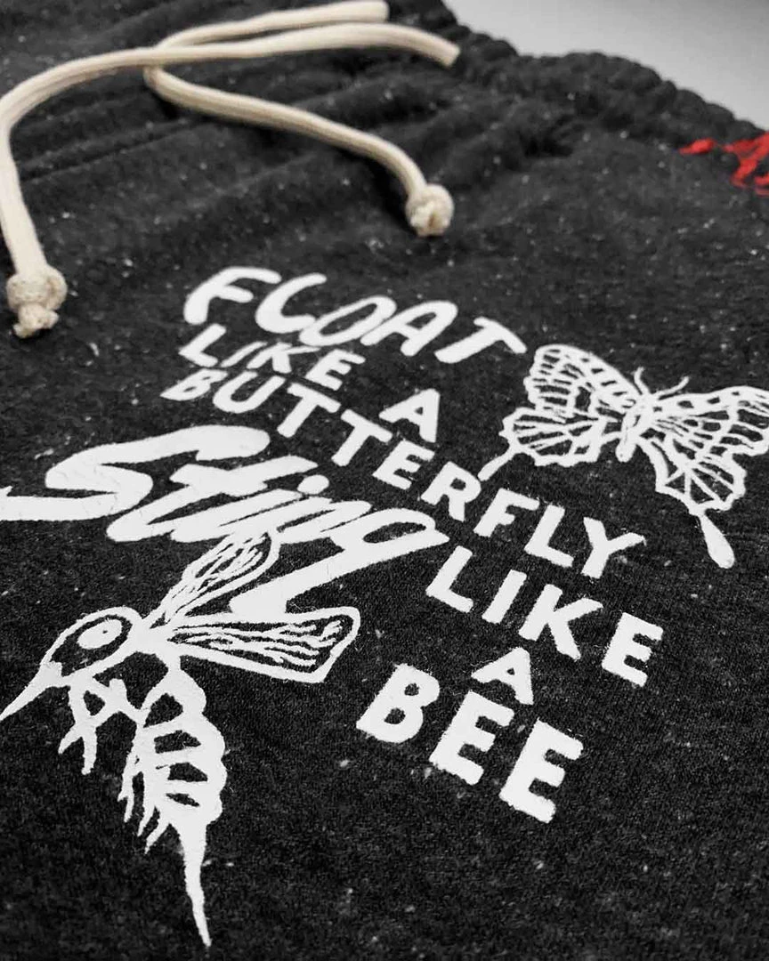 Muhammad Ali Ali Float Quote Sweatpants SPORT AND ICON 10 Muhammad Ali Ali Float Quote Sweatpants SPORT AND ICON