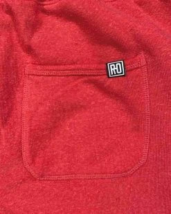 Muhammad Ali SPORT AND ICON Ali G.O.A.T Super Soft Triblend Red Shorts