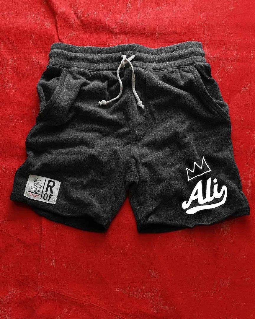 Muhammad Ali Ali Script Black Shorts 7 Muhammad Ali Ali Script Black Shorts