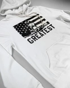 Muhammad Ali SPORT AND ICON Ali Victory Ivory Pullover Hoody 20 Muhammad Ali SPORT AND ICON Ali Victory Ivory Pullover Hoody