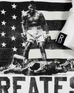 Muhammad Ali SPORT AND ICON Ali Victory Ivory Pullover Hoody