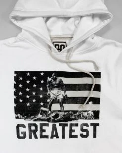 Muhammad Ali SPORT AND ICON Ali Victory Ivory Pullover Hoody 19 Muhammad Ali SPORT AND ICON Ali Victory Ivory Pullover Hoody