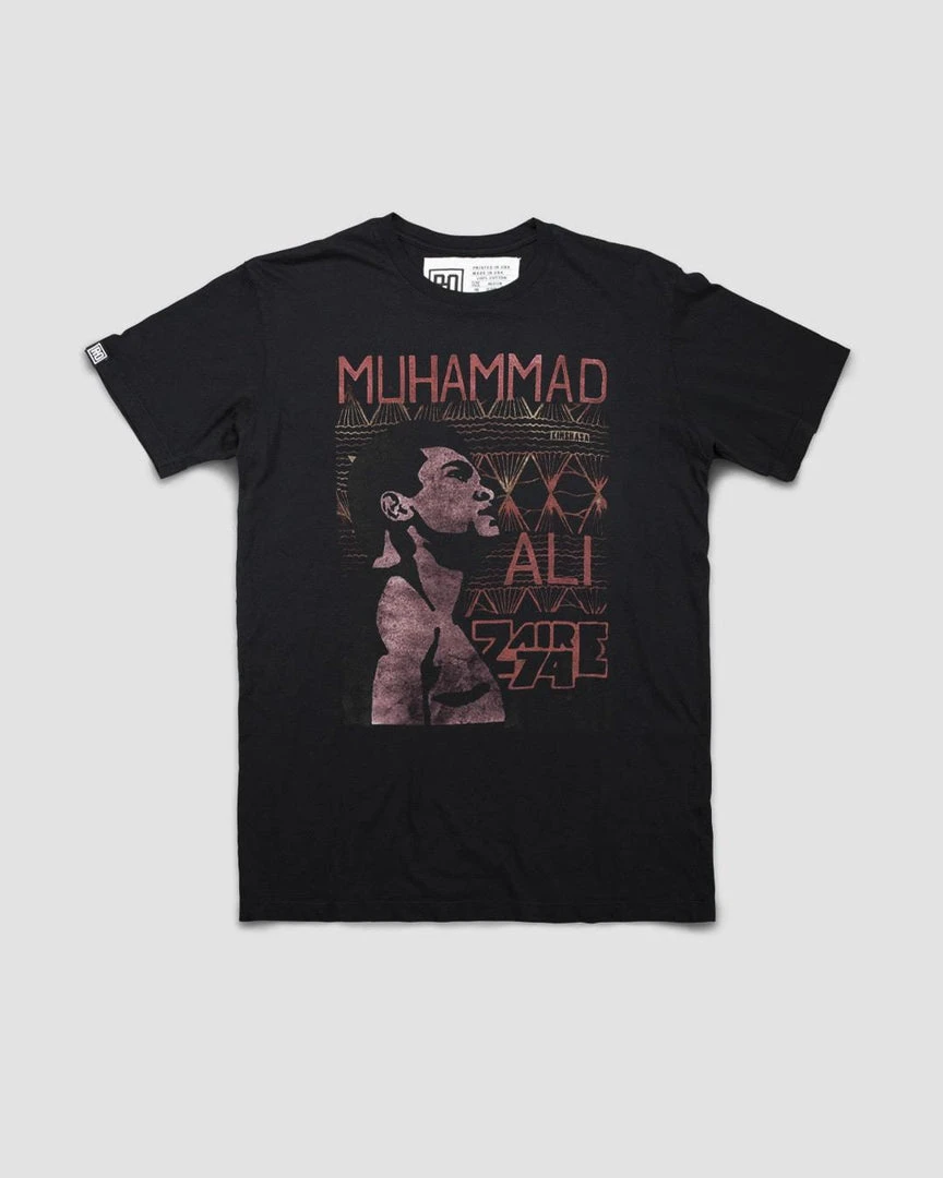 Muhammad Ali Ali Zaire 74 Profile Tee SPORT AND ICON 9 Muhammad Ali Ali Zaire 74 Profile Tee SPORT AND ICON