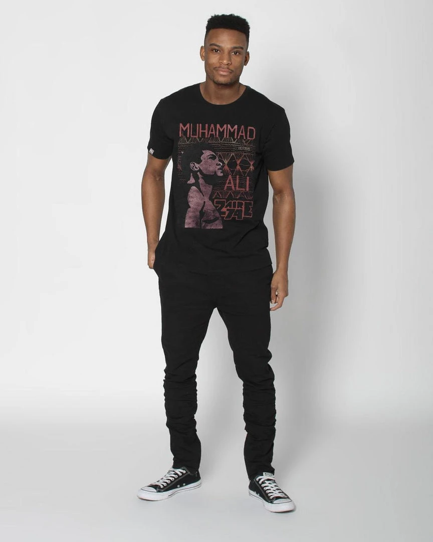 Muhammad Ali Ali Zaire 74 Profile Tee SPORT AND ICON 7 Muhammad Ali Ali Zaire 74 Profile Tee SPORT AND ICON