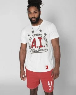SPORT AND ICON Allen Iverson "Only Strong Survive" Tee