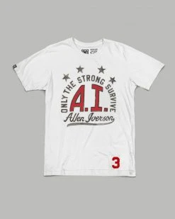 SPORT AND ICON Allen Iverson "Only Strong Survive" Tee 19 SPORT AND ICON Allen Iverson