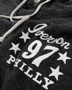 SPORT AND ICON Allen Iverson Philly 97 Black PO Hoody