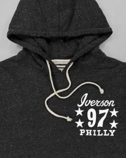 SPORT AND ICON Allen Iverson Philly 97 Black PO Hoody