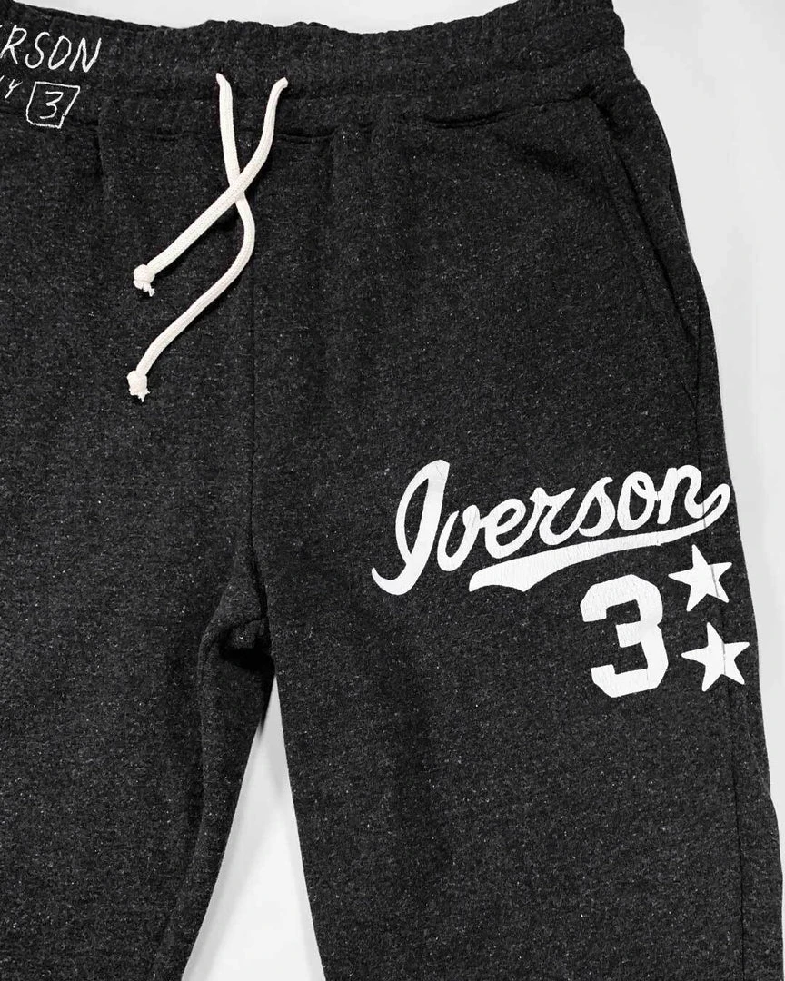 Allen Iverson Philly '97 Black Sweatpants SPORT AND ICON 10 Allen Iverson Philly '97 Black Sweatpants SPORT AND ICON