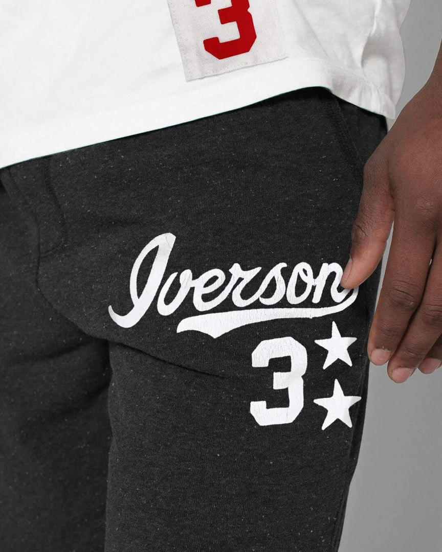 Allen Iverson Philly '97 Black Sweatpants SPORT AND ICON 8 Allen Iverson Philly '97 Black Sweatpants SPORT AND ICON