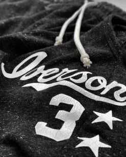 Allen Iverson Philly '97 Black Sweatpants SPORT AND ICON 16 Allen Iverson Philly '97 Black Sweatpants SPORT AND ICON
