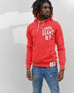 Andre The Giant 'Immovable Object' Red PO Hoody NEW ARRIVALS