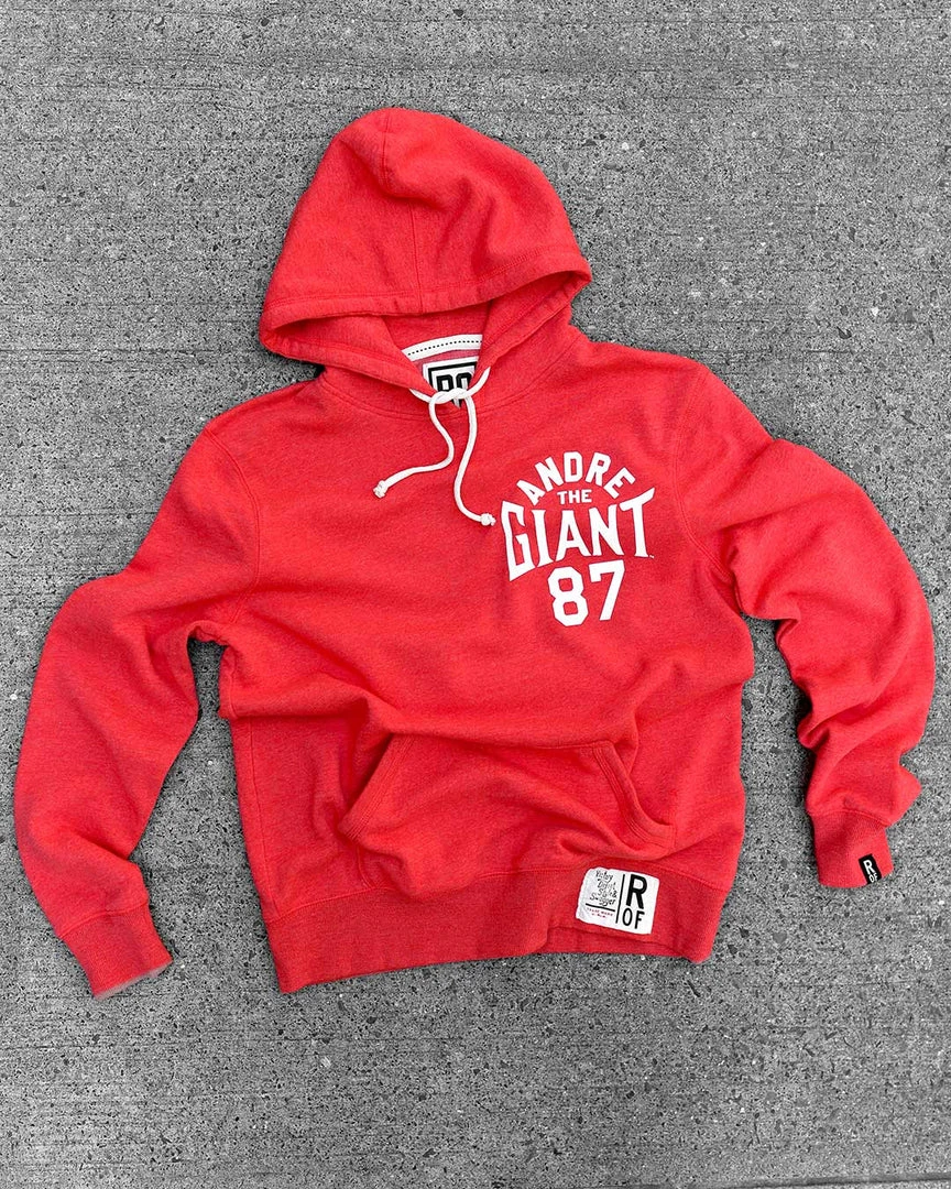 Andre The Giant 'Immovable Object' Red PO Hoody NEW ARRIVALS 8 Andre The Giant 'Immovable Object' Red PO Hoody NEW ARRIVALS