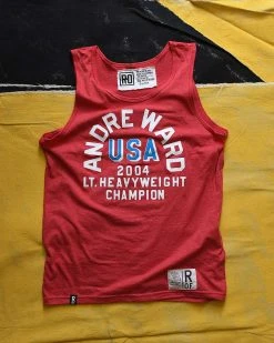 NEW ARRIVALS Andre Ward 2004 Champion Red Tank