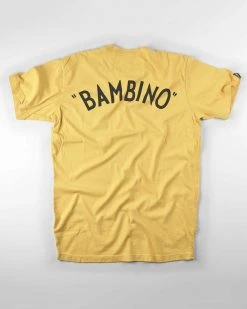 Babe Ruth Bambino Yellow Tee NEW ARRIVALS 13 Babe Ruth Bambino Yellow Tee NEW ARRIVALS