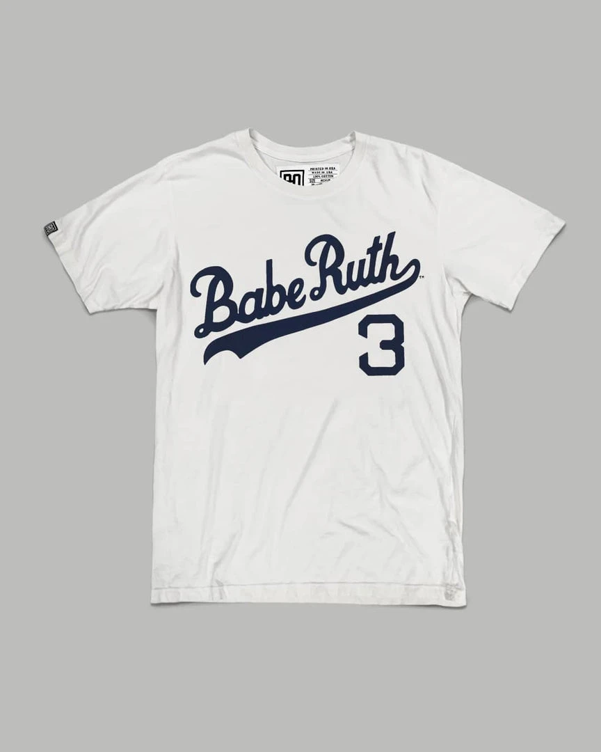 Babe Ruth Script Tee 9 Babe Ruth Script Tee