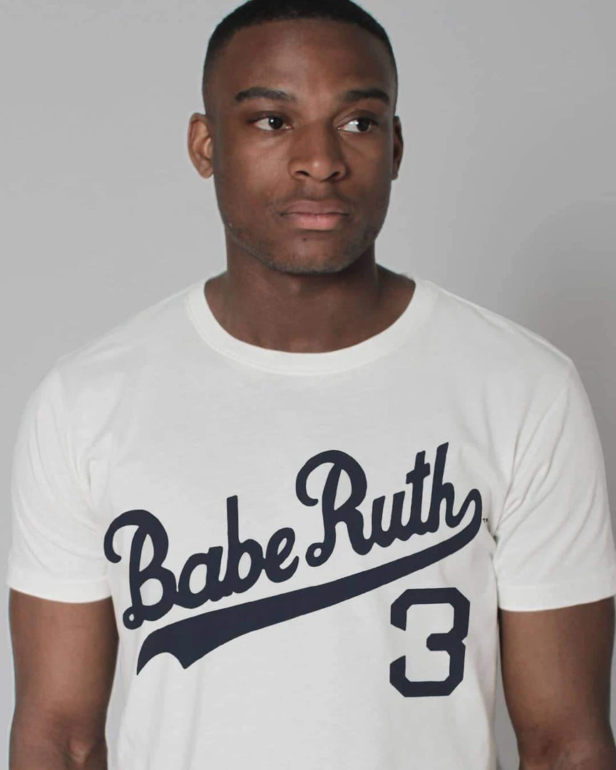 Babe Ruth Script Tee 7 Babe Ruth Script Tee