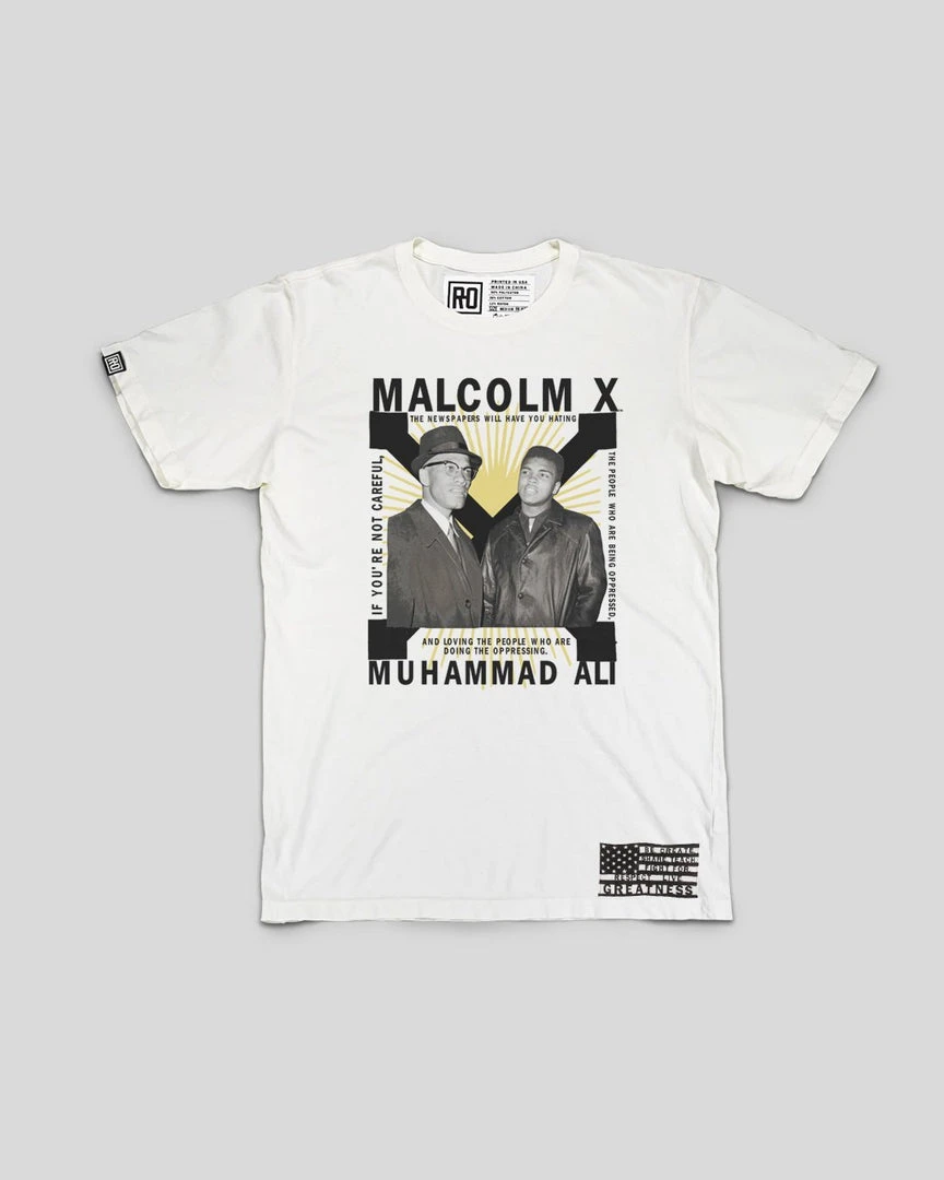 Muhammad Ali / Malcolm X BHT - Malcolm X & Ali Tee 7 Muhammad Ali / Malcolm X BHT - Malcolm X & Ali Tee