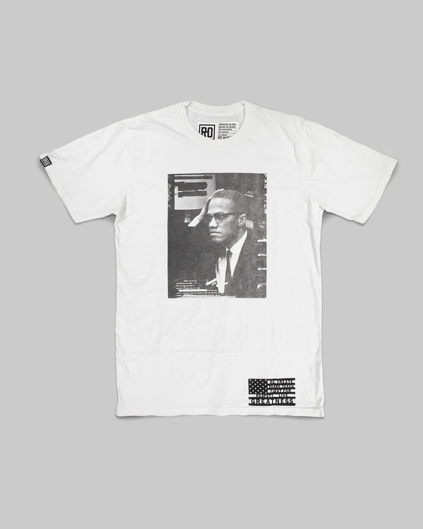 BHT - Malcolm X Redacted Photo Tee 12 BHT - Malcolm X Redacted Photo Tee