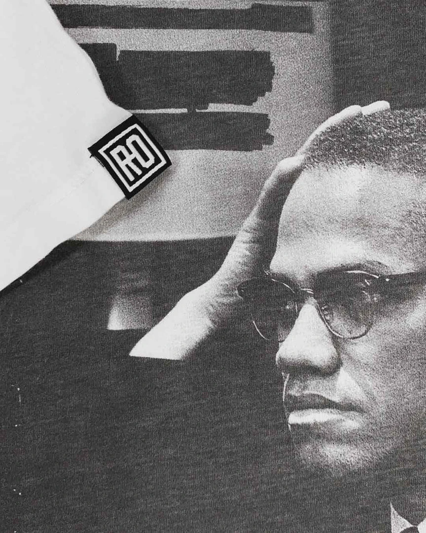 BHT - Malcolm X Redacted Photo Tee 8 BHT - Malcolm X Redacted Photo Tee