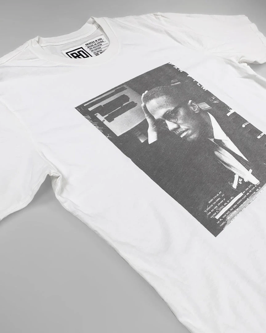 BHT - Malcolm X Redacted Photo Tee 11 BHT - Malcolm X Redacted Photo Tee