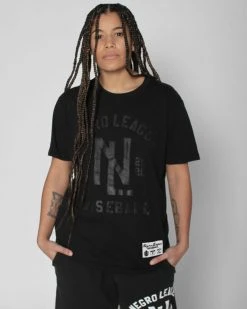 NLB BHT - NL Centennial Black On Black Tee SPORT AND ICON 22 NLB BHT - NL Centennial Black On Black Tee SPORT AND ICON