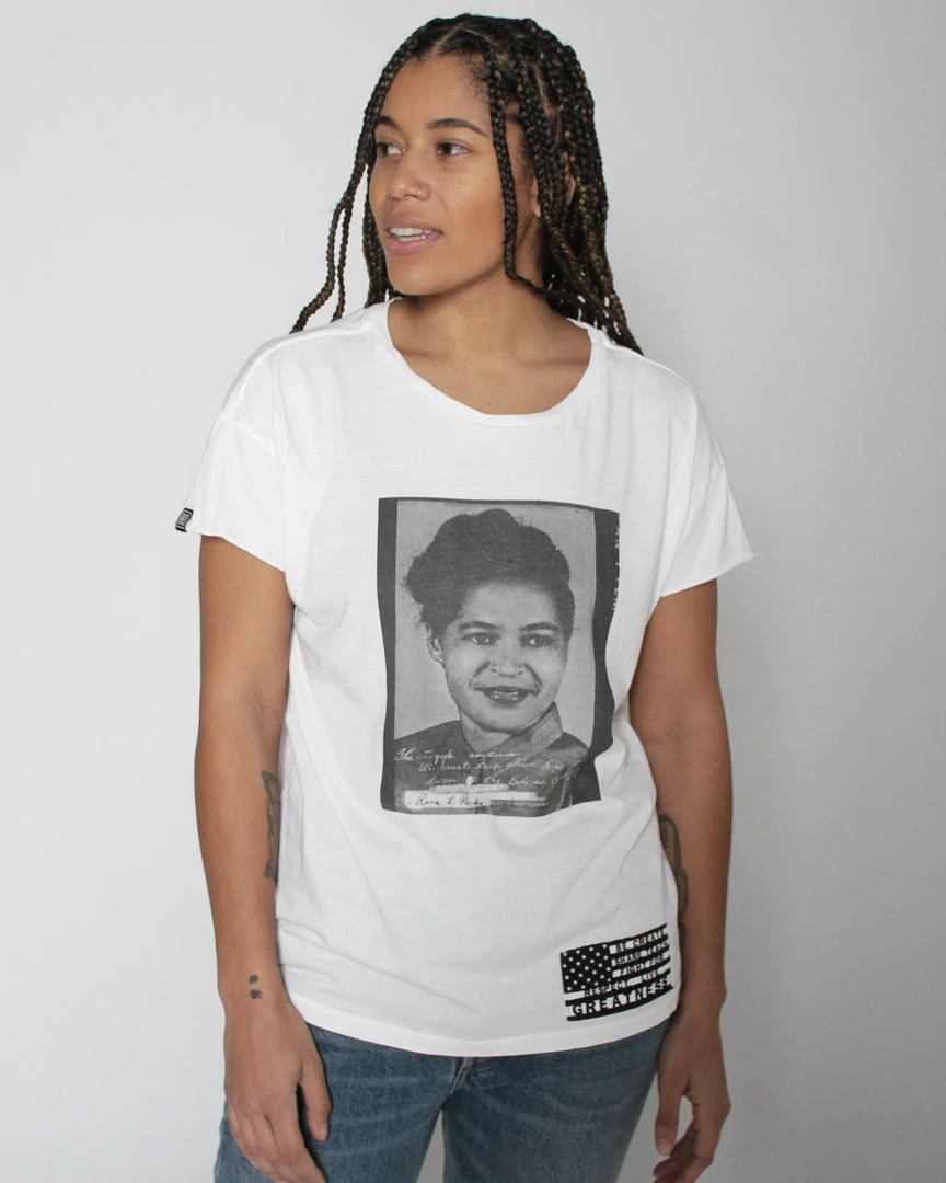 SPORT AND ICON BHT - Rosa Parks Photo Women's Tee 4 SPORT AND ICON BHT - Rosa Parks Photo Women's Tee
