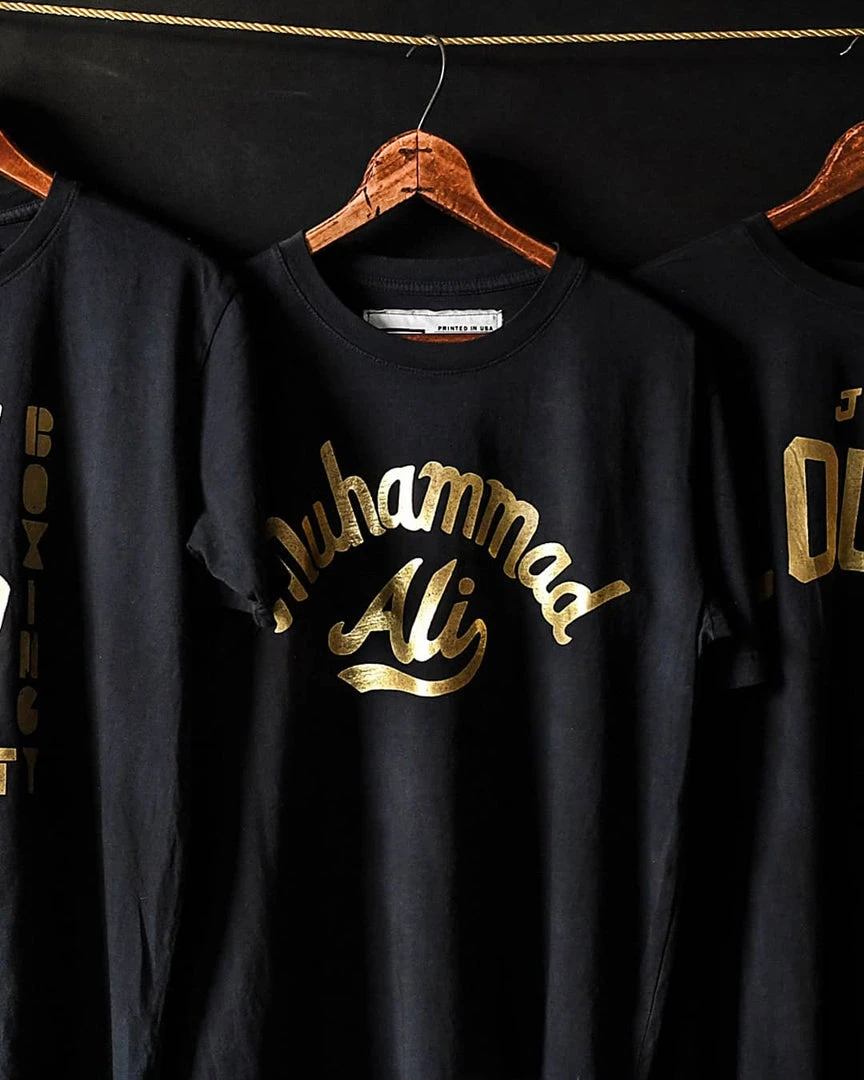 Muhammad Ali SPORT AND ICON Black Boxing Royalty - Ali Tee 6 Muhammad Ali SPORT AND ICON Black Boxing Royalty - Ali Tee