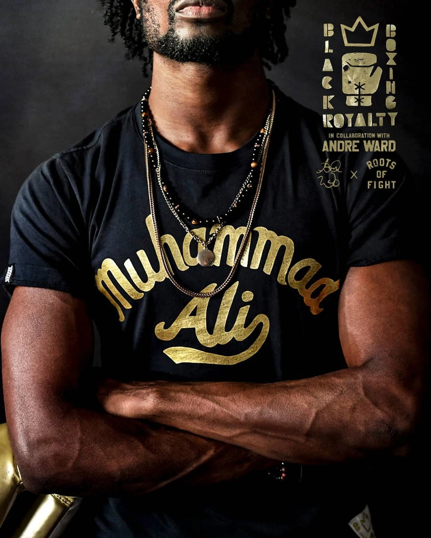 Muhammad Ali SPORT AND ICON Black Boxing Royalty - Ali Tee 3 Muhammad Ali SPORT AND ICON Black Boxing Royalty - Ali Tee