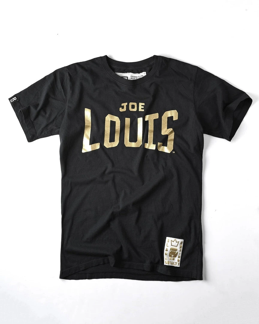 SPORT AND ICON Black Boxing Royalty - Joe Louis Tee 4 SPORT AND ICON Black Boxing Royalty - Joe Louis Tee
