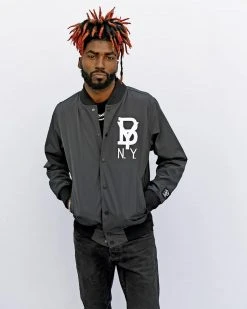 Black Yankees Stadium Jacket SPORT AND ICON