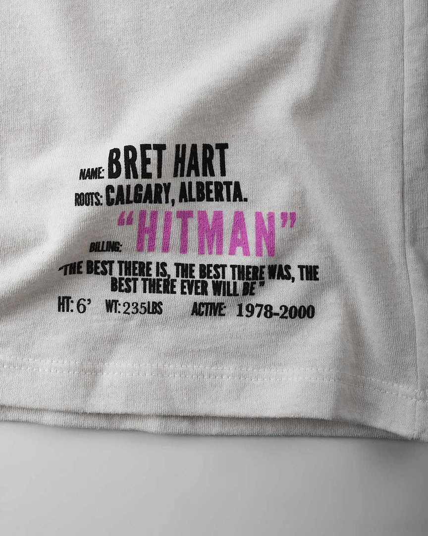 NEW ARRIVALS Bret Hart HFW Vintage White Tank 6 NEW ARRIVALS Bret Hart HFW Vintage White Tank