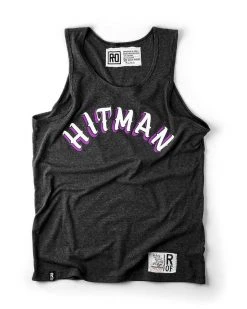 Bret Hart Hitman Black Tank 13 Bret Hart Hitman Black Tank